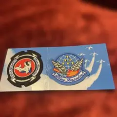 ブルーインパルス 刺繍パッチセット2 set. New.