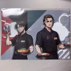 進撃の巨人　エレン　リヴァイ　クリアファイル
