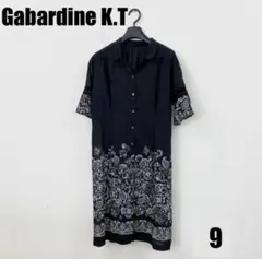 〇0182I〇 Gabardine K.T ロングワンピース 女性