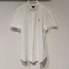 Polo Ralph Lauren 半袖 シャツ ホワイト 白 刺繍 レディース
