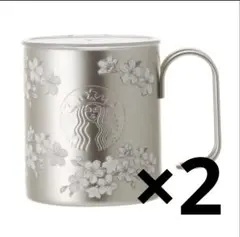 スターバックス　SAKURA2026 リッド付ステンレスマグ355ml