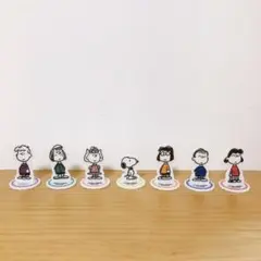 スヌーピー　SNOOPY colors　ふらっとならぶんです　ガチャ 7種