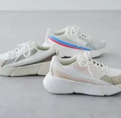 ORTR ホワイト 厚底　スニーカー