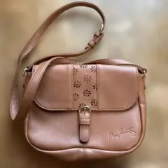 Mary Quant ブラウン ショルダーバッグ