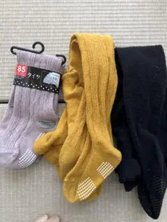 ベビータイツ 3足セット 85サイズ