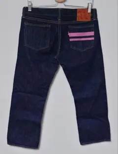 極美品✨桃太郎ジーンズ 出陣 セルビッチデニムパンツ 31のサムネイル
