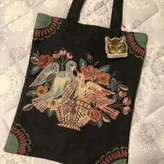 ナタリーレテ長方形トートバッグ❤️Nathalie lete ASZAKKAのサムネイル
