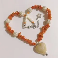 no.419／a'moureveビーズネックレス　ハンドメイド　チョーカー