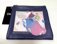 サンキューマート　眠れる森の美女　フラットポーチ　オーロラ姫　フィリップ王子