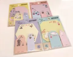 ムーミン　MOOMIN　ふせん　ステッカーメモ　4種類セット✨のサムネイル