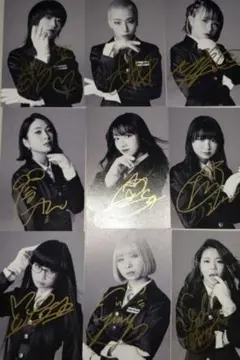 GANGPARADE HMVフォトパネル　シグナル衣装　全員サイン入り　貴重品 GANGPARADE HMVフォトパネル シグナル衣装 全員サイン入り 貴重品