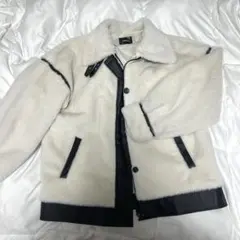 フェイクファー ムートンコート オーバーサイズ