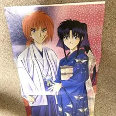 るろうに剣心 少年ジャンプ1997年付録 カレンダーポスター - メルカリ