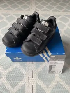 adidas STAN SMITH CF I 14.5cm 黒のサムネイル