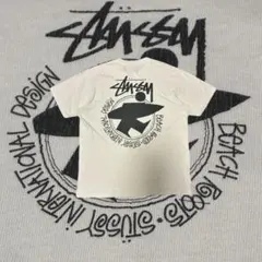 希少oldstussy usa製 サーフマンtシャツ黒タグ90s 80s 00s