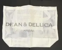 ハワイ限定　DEAN & DELUCA メッシュエコバッグ オフホワイト