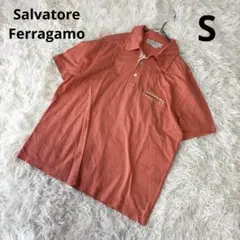 Salvatore Ferragamo オレンジ ポロシャツ S ☆Salvatore Ferragamo☆ フェラガモ 伊製 半袖ポロシャツ - メルカリ