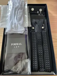 【手袋のみ1回使用・その他新品未使用】新郎用　小物セット FORML SET