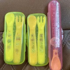 アンパンマン　スプーンフォークセット　離乳食