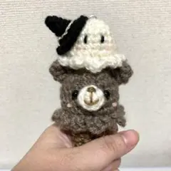 ハロウィン仕様のクマちゃんアイスクリーム