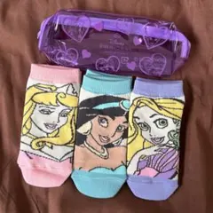 Disney♡プリンセス♡靴下♡ソックス♡ポーチ付