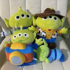 トイストーリー　リトルグリーンメン　ぬいぐるみ　ハンドパペット　まとめ売り
