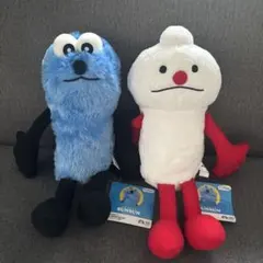 【新品】パペットスンスン HUGっとおすわりぬいぐるみ 2種セット