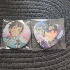 あんスタ　缶バッジ　南雲鉄虎　とるパカ　白スーツ