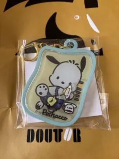 ドトール2026福袋 DOUTOR ポチャッコ アクリルシャカシャカキーホルダー