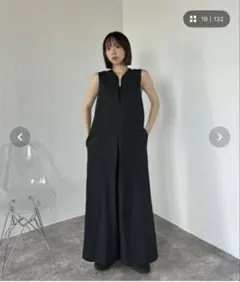 ディープVネックオールインワン　Bonjour Sagan