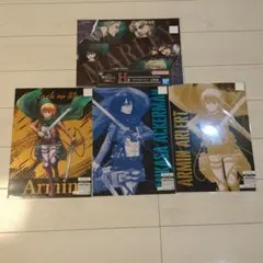 進撃の巨人　一番くじ　ドリーミーくじ　クリアポスター　ファイル