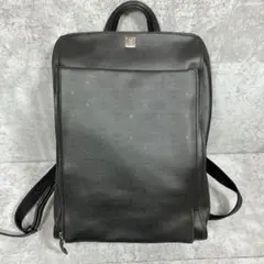 5460◯ MCM モノグラム レザー バックパック ブラックのサムネイル
