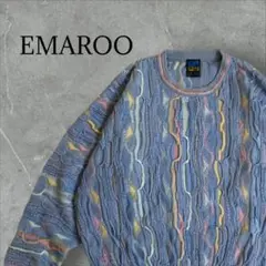 EMAROO　90's Vintage オーストラリア製 3Dニット セーター