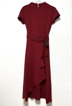 フェイズエイト　ベルト付きドレス