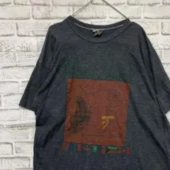 USA製90sヴィンテージTシャツ！シングルステッチグレー半袖古着XL0416