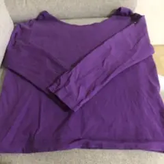 Leminor 紫色 長袖Tシャツ　M マドモアゼル