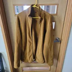 UNIQLO フリース ジップアップジャケット L ブラウン