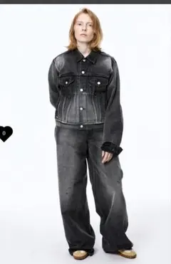 SECTION DROP FLERE DENIM 44 OURS 深水 - メルカリ