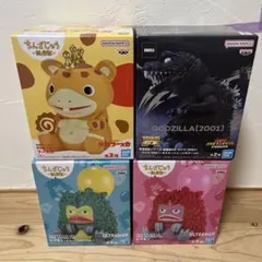 鎮座獣　ピグモン　ブースカ　ゴジラ