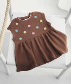 アソート刺繍ペプラムトップス130のサムネイル