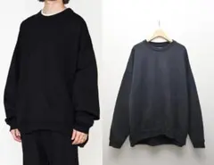 加*藤様 MARKAWARE マーカウェア ヒュージ スウェット 1 ネイビーのサムネイル