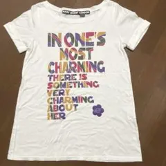 MARY QUANT LONDON☆ Tシャツ ホワイト プリントのサムネイル