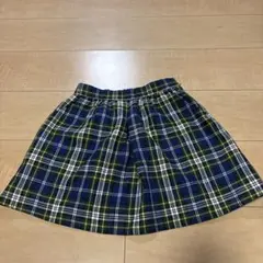 チェック柄スカート 120