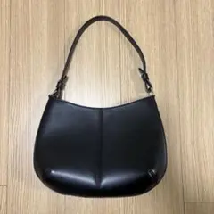 ソメスサドル　ラウンドバッグ　レザーバッグ　ブラックのサムネイル