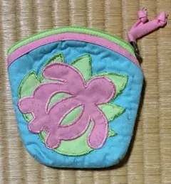 ミニポーチ　ハワイ　ウミガメ