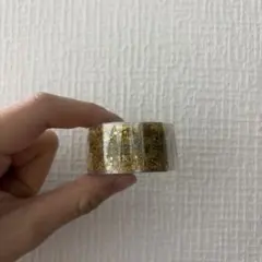 M*p様 【美品】マスキングテープ　Clear Tape ミモザ ゴールド