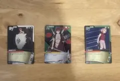 NARUTO ナルト カード 猪鹿蝶3枚セット - メルカリ