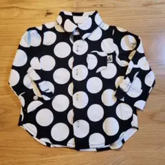 COMECHATTO CLOSET ドット柄シャツ S　80cm