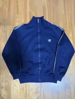 政*様 80s old adidasトラックジャケットdead stock在原み Dead stock 】80s adidas トラックジャケット ネイビー - メルカリ