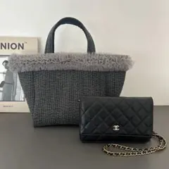 ♡アクエリアス♡様パール付きヌビバッグ